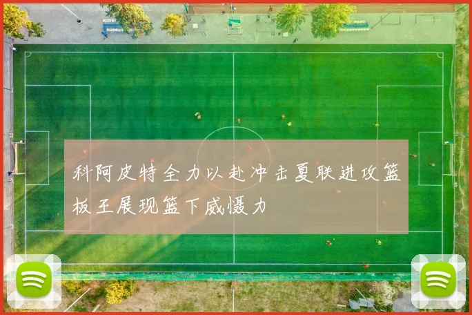 科阿皮特全力以赴冲击夏联进攻篮板王展现篮下威慑力